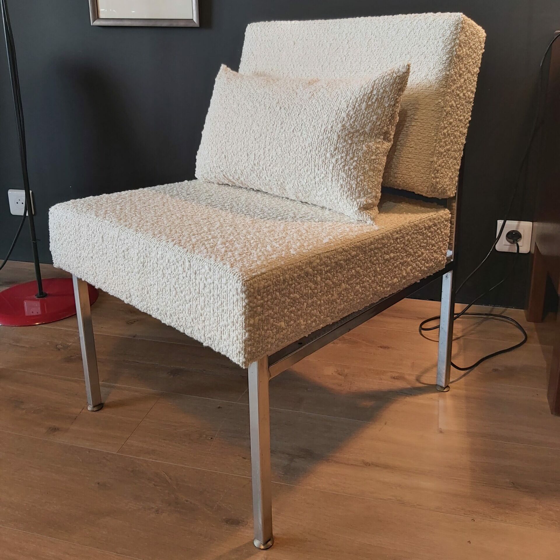 Fauteuil tapisserie d'ameublement